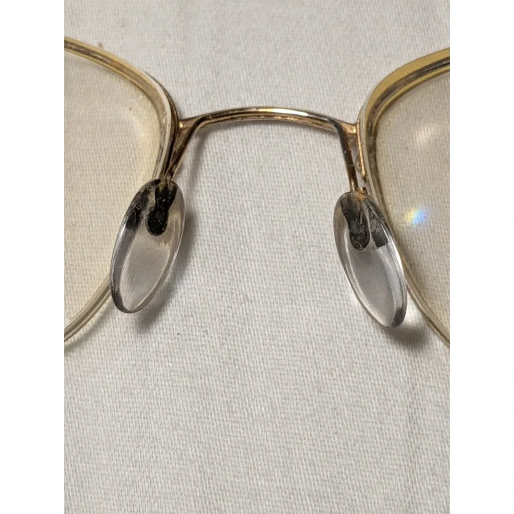 Silhouette Titanium Half Rim Eyeglasses Frames 4337 20 6051 White Gold 54-17-140